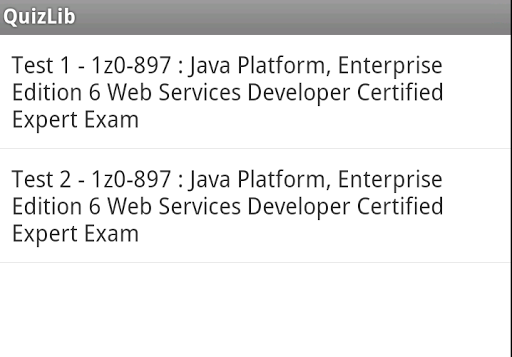 1z0-897 Web Services Exam