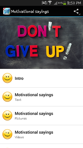 【免費生產應用App】Motivational sayings-APP點子