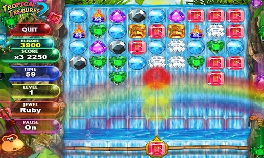 Lastest Tropical Treasure Gems 2 PAID APK for PC