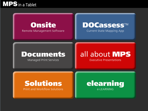 MPS in a Tablet