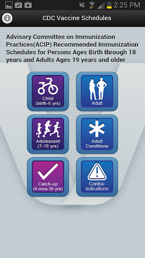 CDC Vaccine Schedules