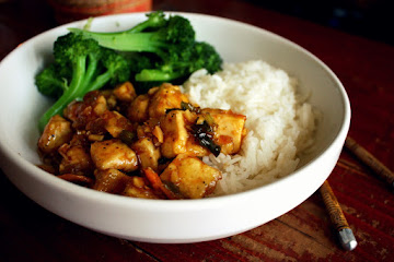 Spicy Ginger-Orange Tofu