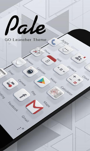 Pale GO Launcher Theme