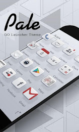 Pale GO Launcher Theme poster 1