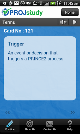 【免費教育App】PROJstudy PRINCE2 Flashcard-APP點子