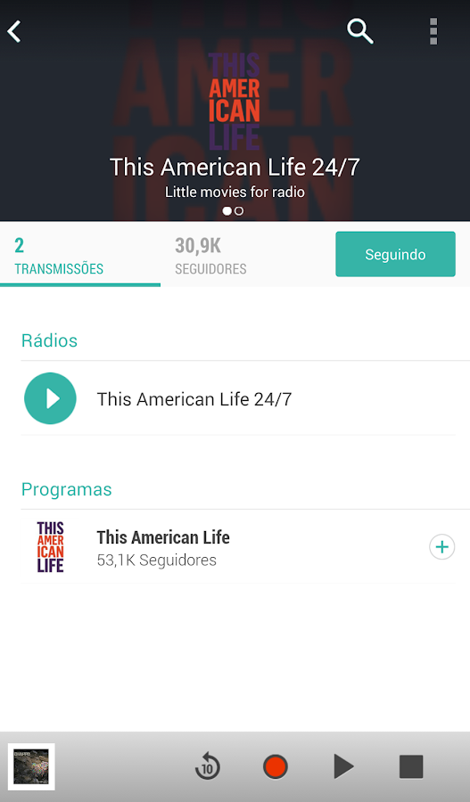 TuneIn Radio Pro - screenshot