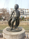 Little Boy Statue