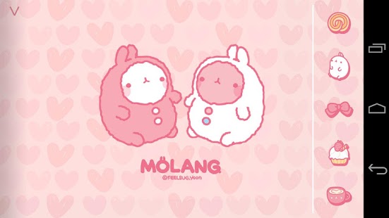 免費下載個人化APP|Molang Cup Cake Pink Atom app開箱文|APP開箱王