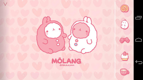 Molang Cup Cake Pink Atom poster 1