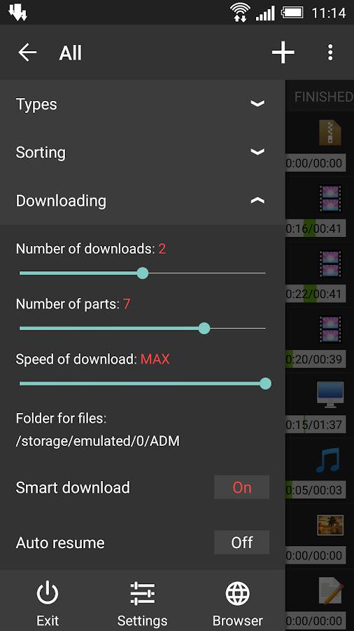 Advanced Download Manager Pro - screenshot