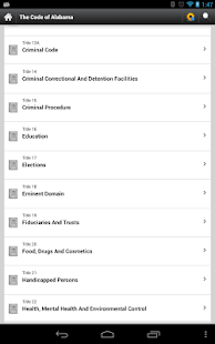 Alabama Code (AL State Laws) Screenshots 16