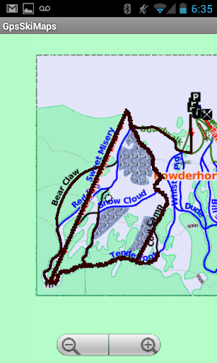 Gps Ski Maps - Japan