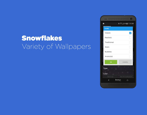 Snowflakes Live Wallpaper HD