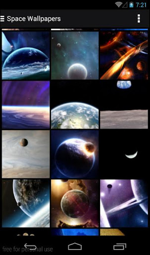 【免費個人化App】HD Space Wallpaper-APP點子