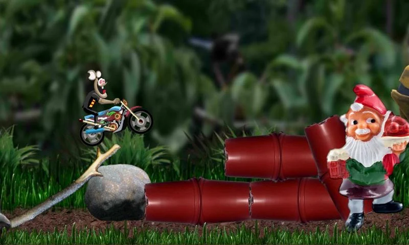   Moto Cross Race - Rato Mental: captura de tela 