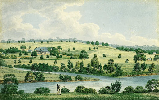Residence of John Macarthur Esq near Parramatta N.S.W.