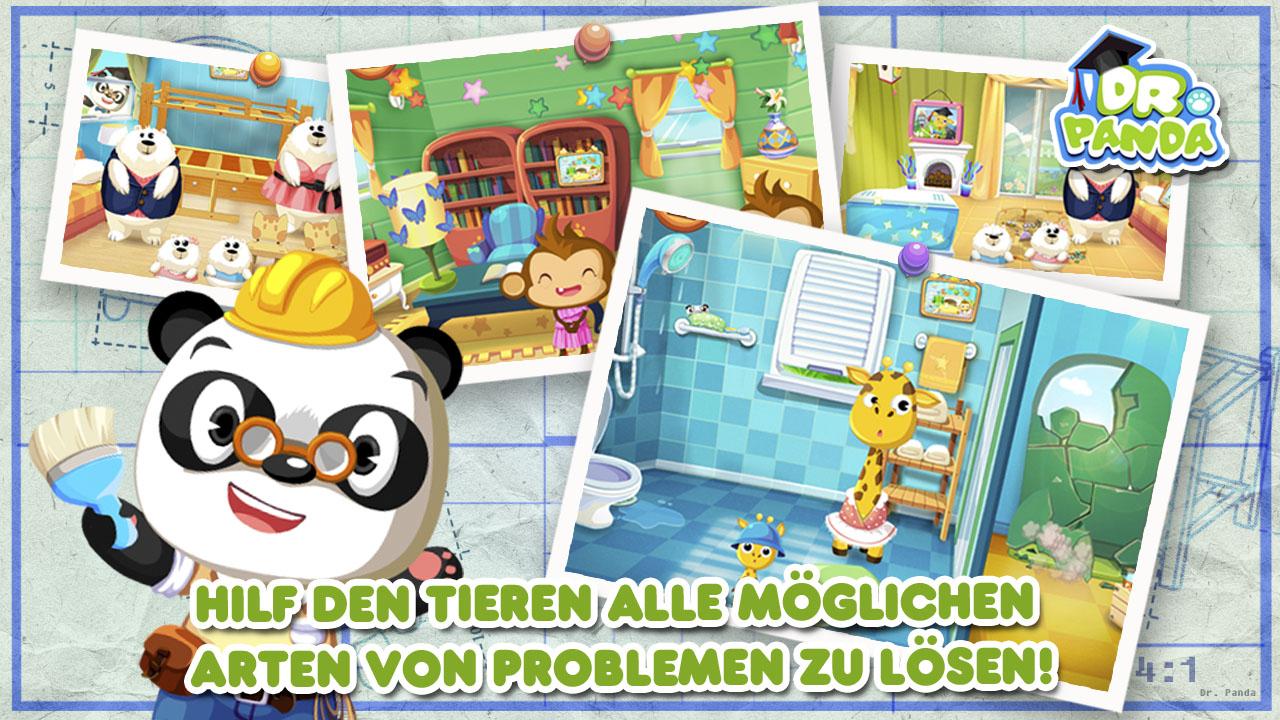 Android application Dr. Panda Handyman screenshort