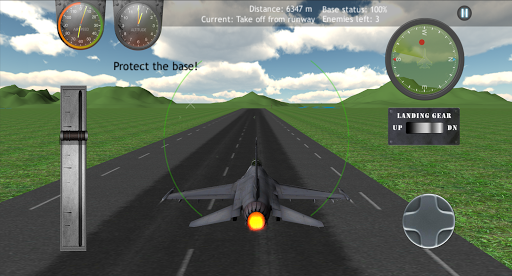 【免費模擬App】Fighter Jet: Flight Simulator-APP點子