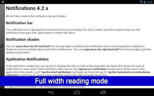Android application How to use Android JB Tablets screenshort