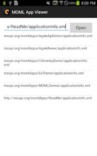 How to get MOML Application Viewer(devel) lastet apk for android