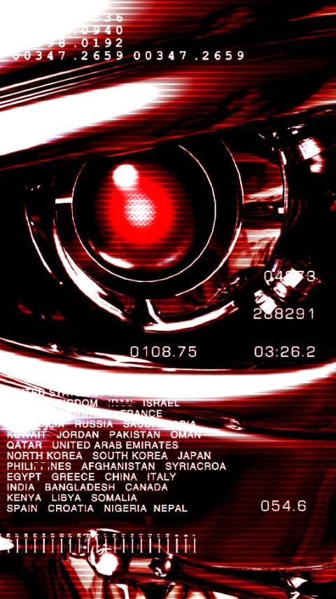 Cyborg Live Wallpaper Screen 3