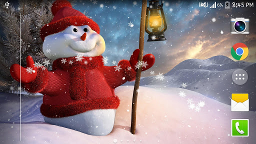 Christmas Snow Live Wallpaper