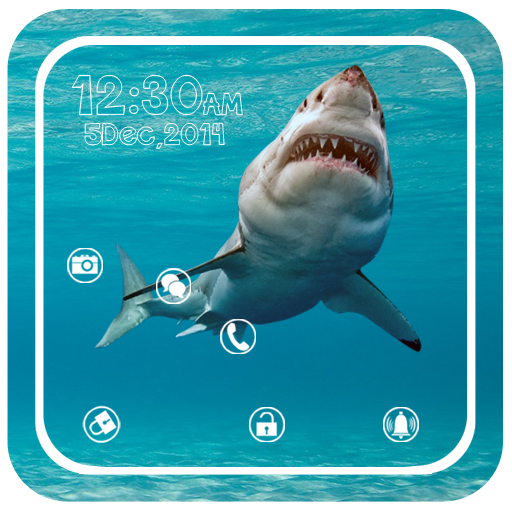 憤怒的鯊魚屏幕鎖定 娛樂 App LOGO-APP開箱王