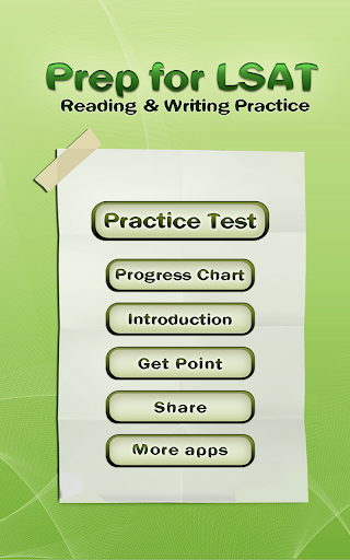 Practice Test: LSAT