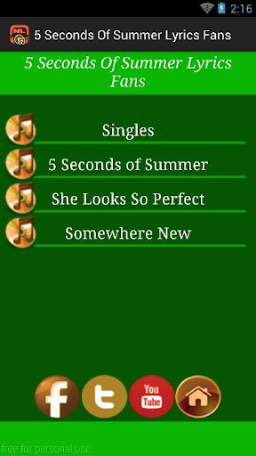 【免費音樂App】5SOS Lyrics Fans-APP點子