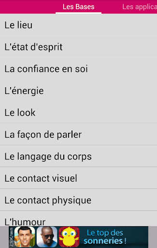 Séduire une femme initiation