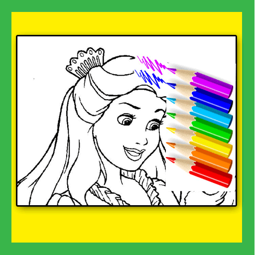 【免費教育App】Princess Coloring for Kids-APP點子