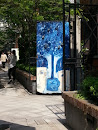 Blue Door Mural