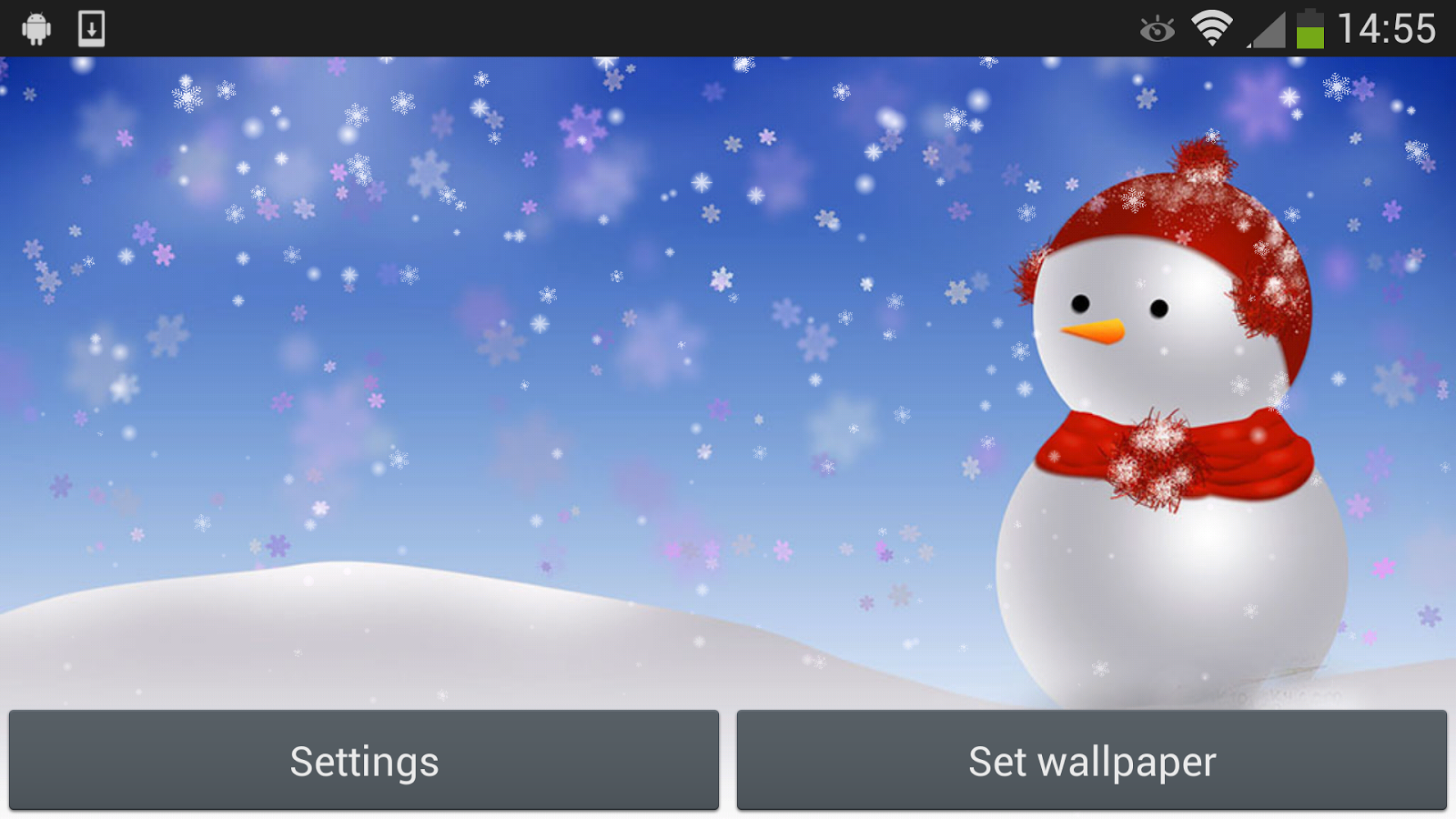 Salju Natal Apl Android Di Google Play