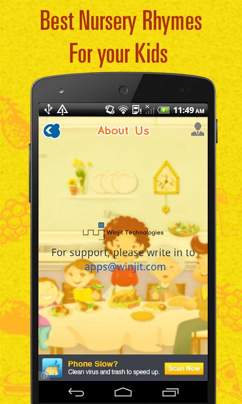 Nursery Rhymes For Lunch Screen 3