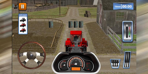 Tractor Farm Parking School 3D