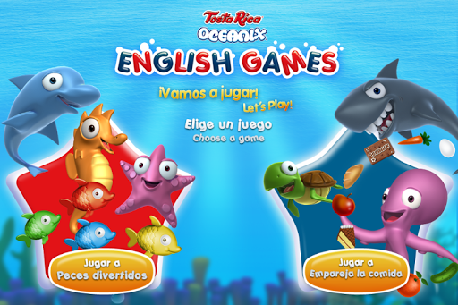 Oceanix: English Games