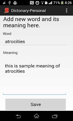 【免費教育App】DictionaryPersonal-APP點子