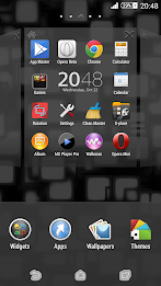 Xperien Theme Black Tiles poster 8