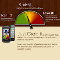 Scan it! Grab it! Love it! logo