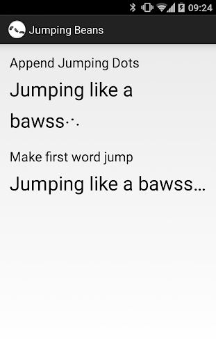 JumpingBeans demo