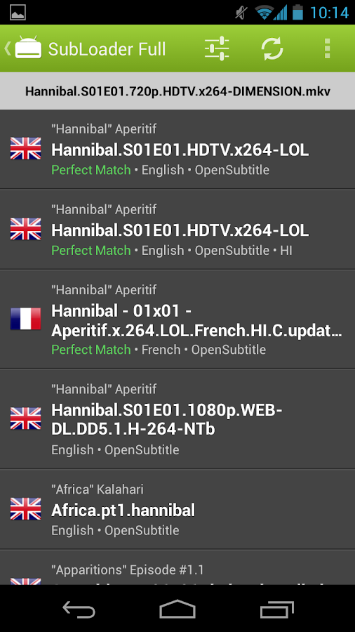 SubLoader Full - screenshot
