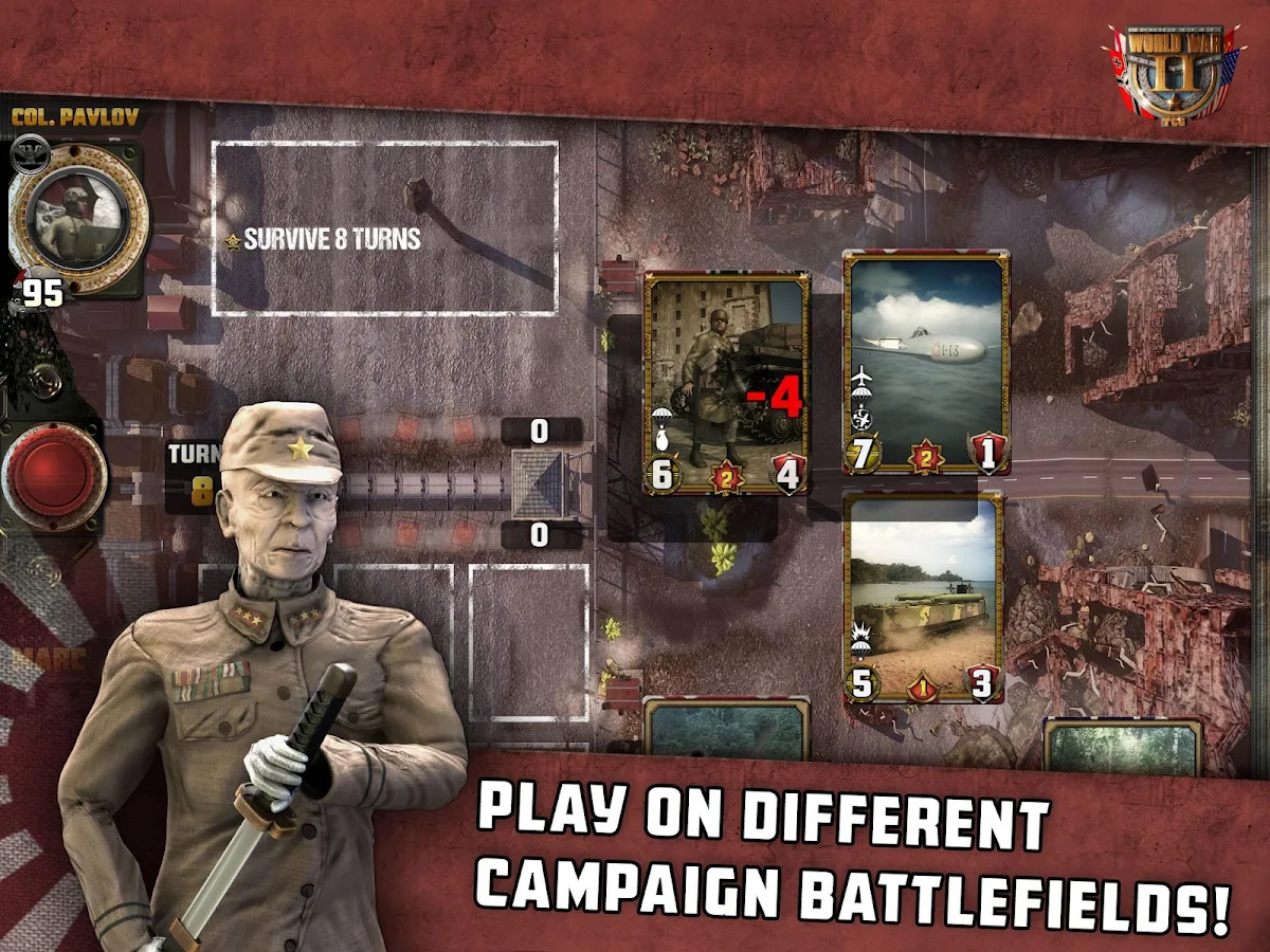 World War II: TCG - screenshot