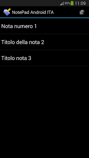 NotePad Android ITA