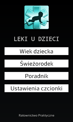 Leki u dzieci