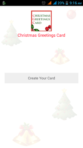 Christmas Greetings Card