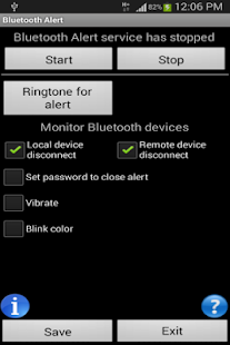 Bluetooth Alert Ad - náhled