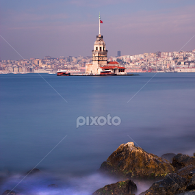 The Maiden Tower by Mustafa Çetinkaya - Buildings & Architecture Public & Historical