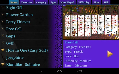 Solitaire MegaPack - screenshot thumbnail