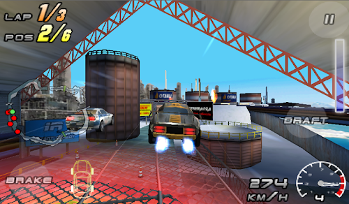 Android application Raging Thunder 2 - FREE screenshort