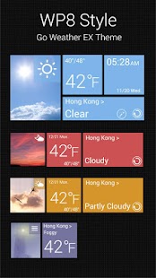 W8 Reward Theme GO Weather EX